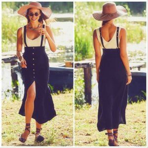Boho Black Jumper Skirt